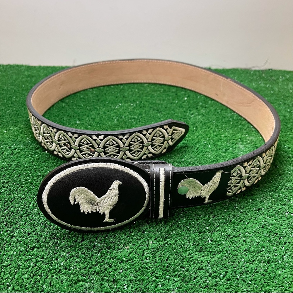 AUTHENTIC MEXICAN WESTERN cinto charro pitiado